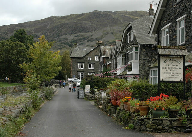 Ullswater Lakes District around Blencowe Hall