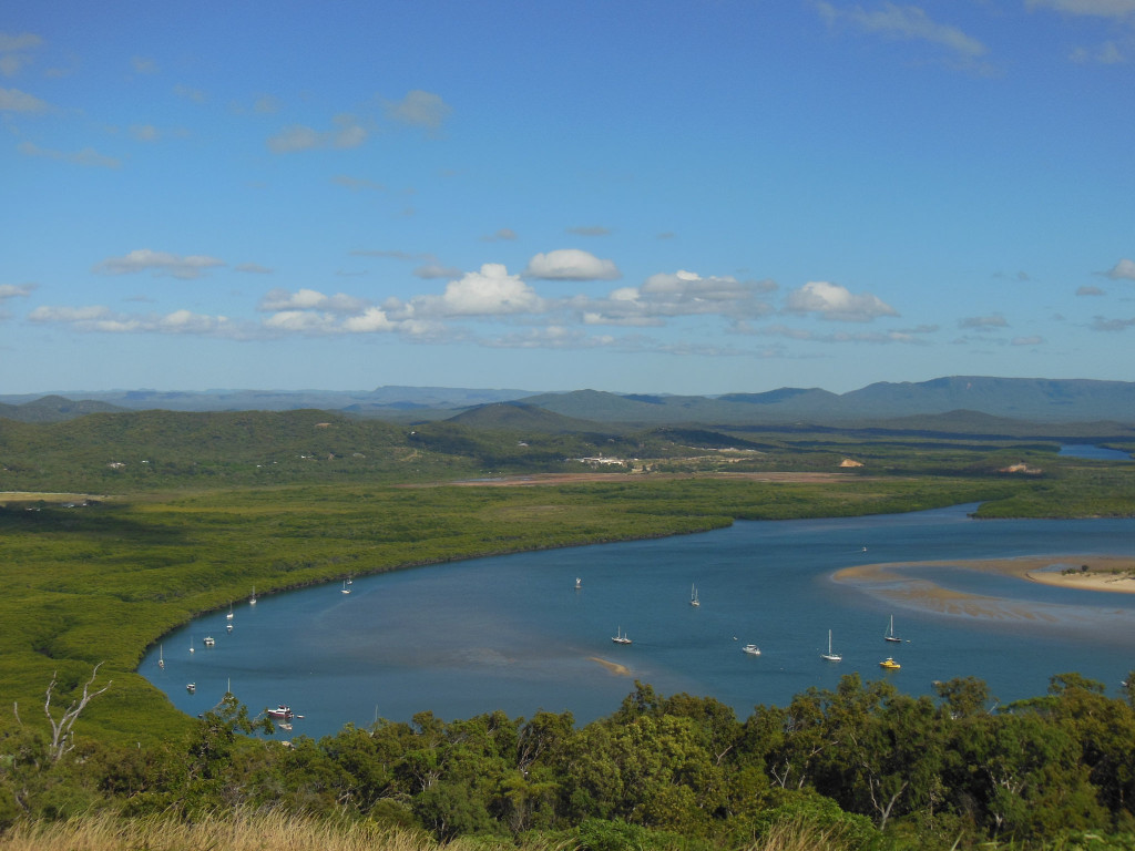 Cooktown view rom lighthouse