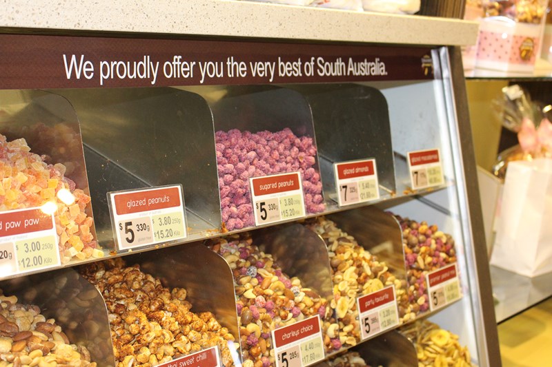 Adelaide Central Market nuts Sarah Blinco