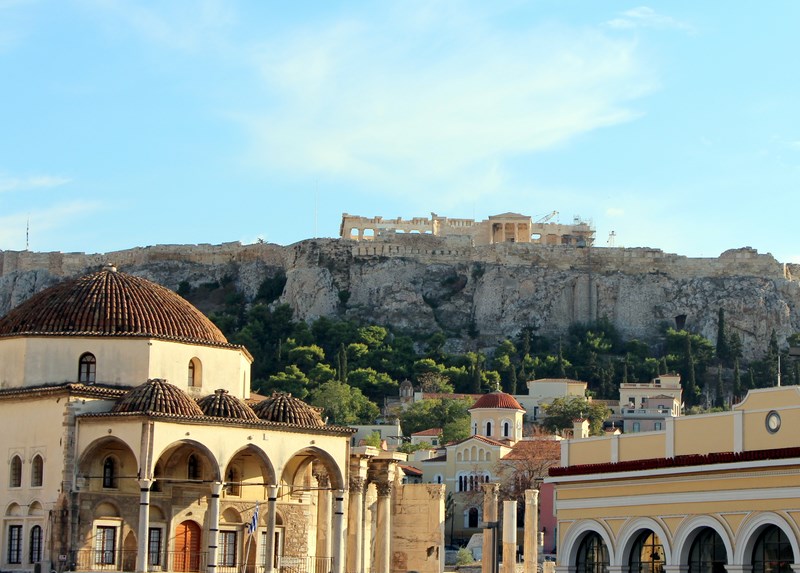 How to spend time in Athens Greece - rooftop views are a must