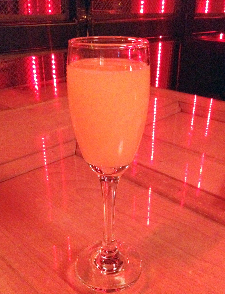 Bar Soho Peach Mimosa