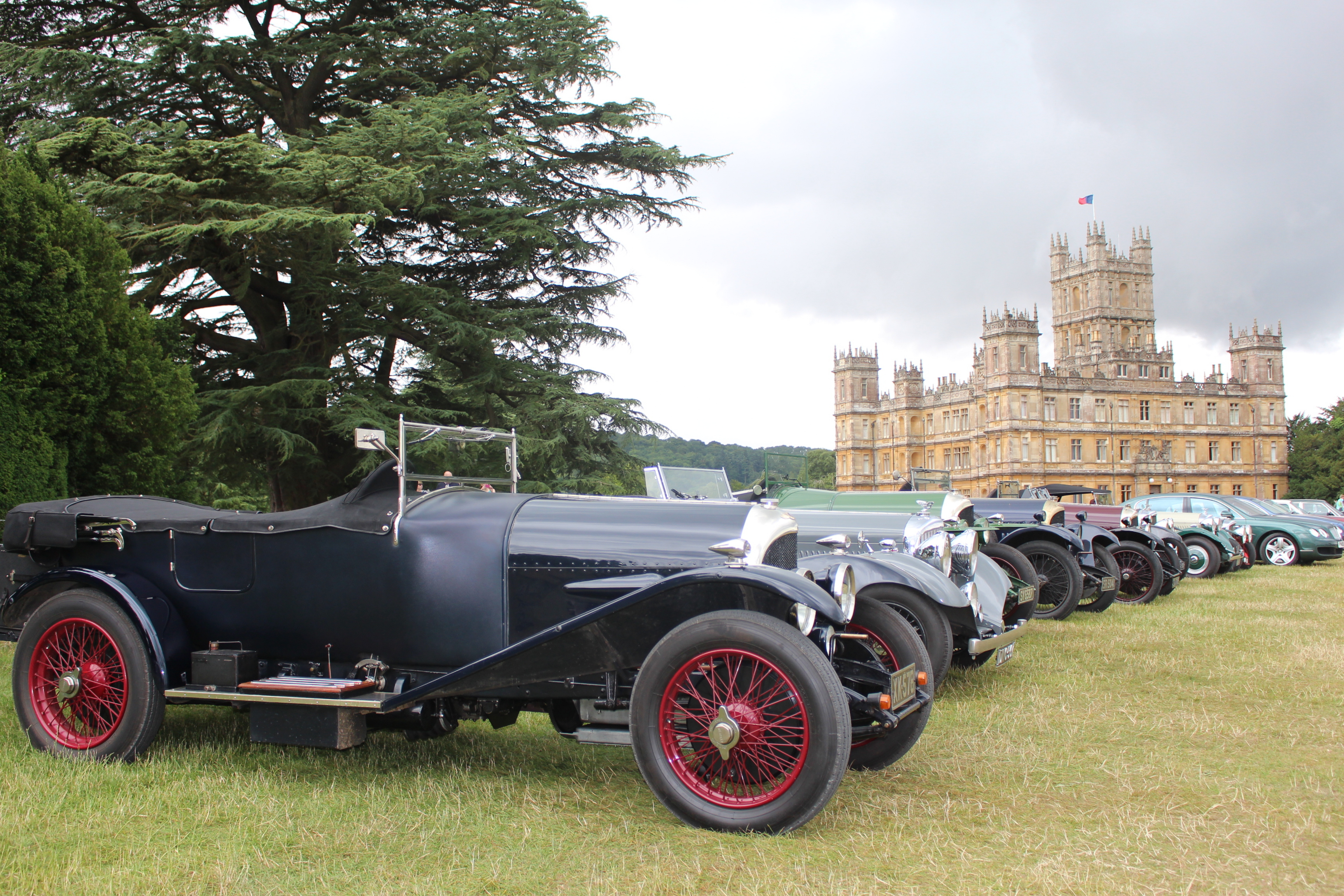Filming location of Downton Abbey, Highclere Castle