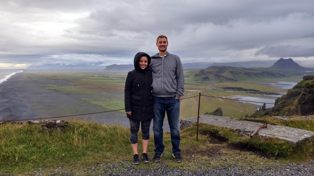 Ryan and Denyka Iceland - Cliffs Dyrholaey