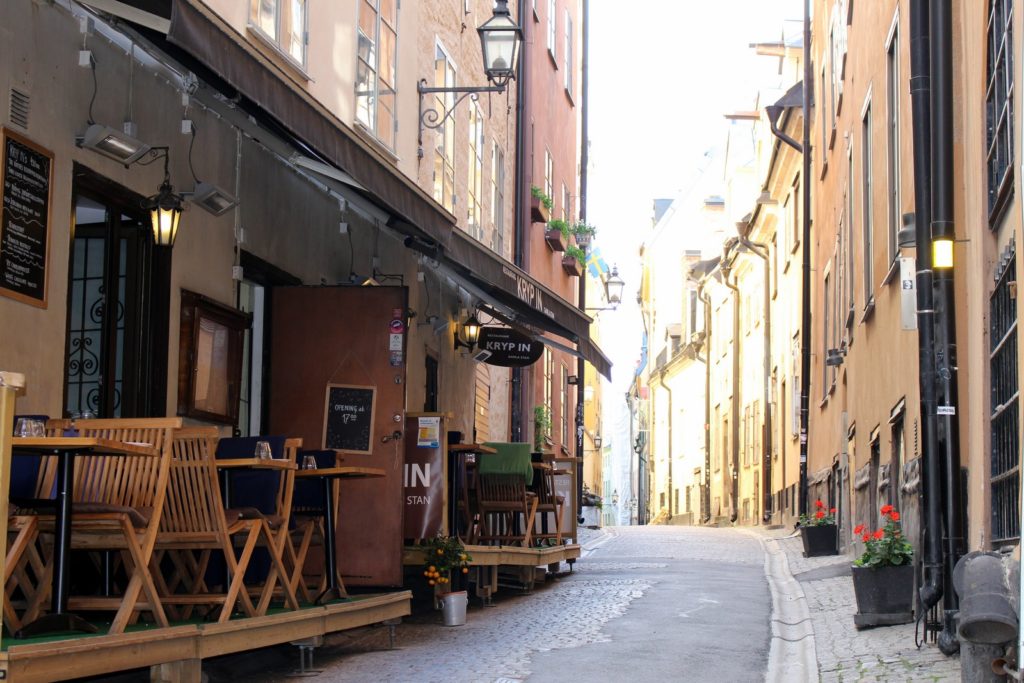 2 days in Stockholm - Gamla Stan alley 