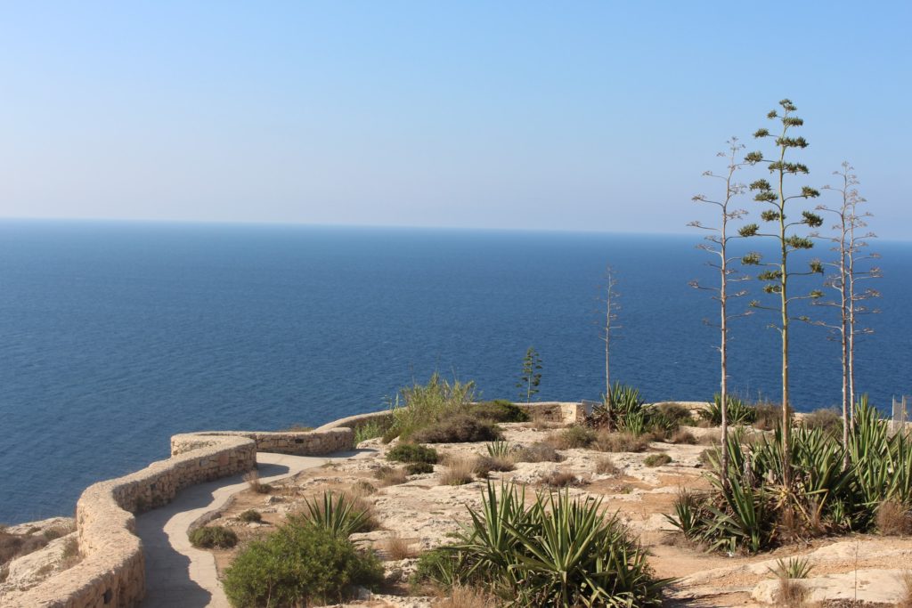 Beautiful views in Malta from the Blue Grotto