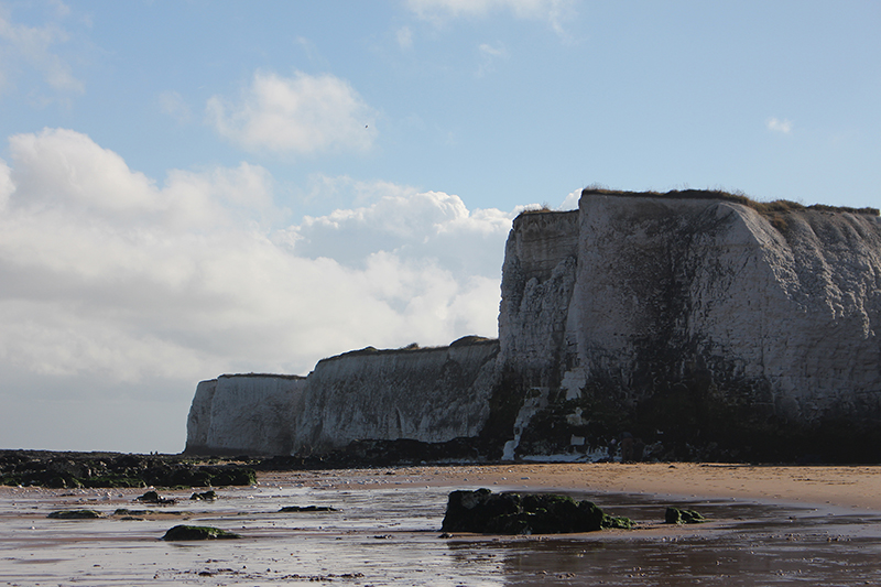 Days out in Kent - Botany Bay offers lovely scenery 