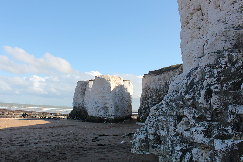 Days out in Kent: Botany Bay cliffs 