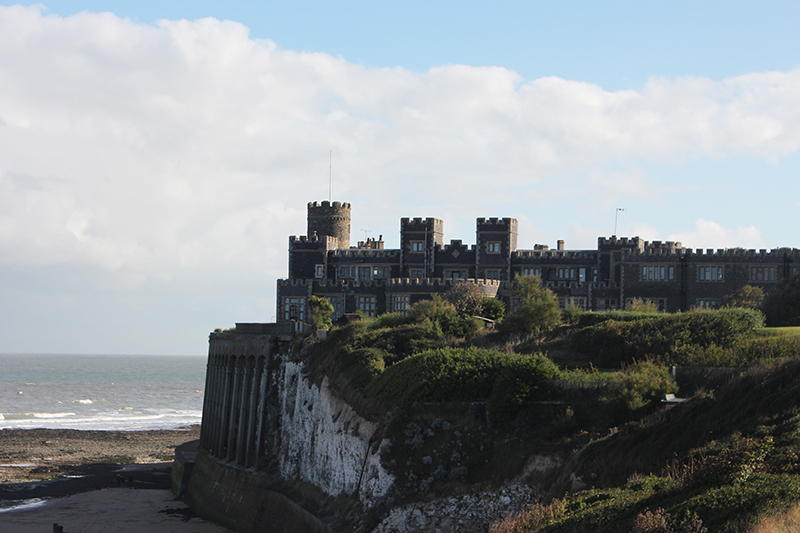 Days out in Kent: Kingsgate Castle on a hill