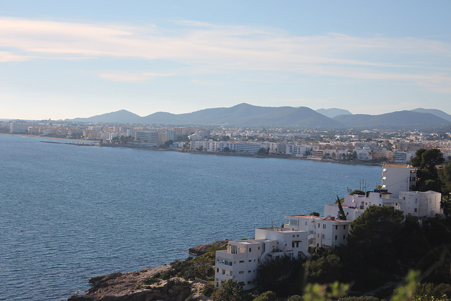 Average weather in Ibiza in winter: sunny!