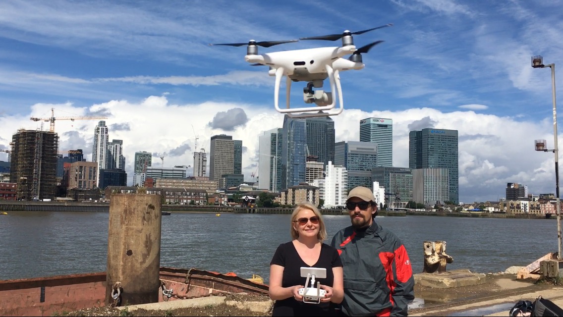 London drone experience (behind the scenes)