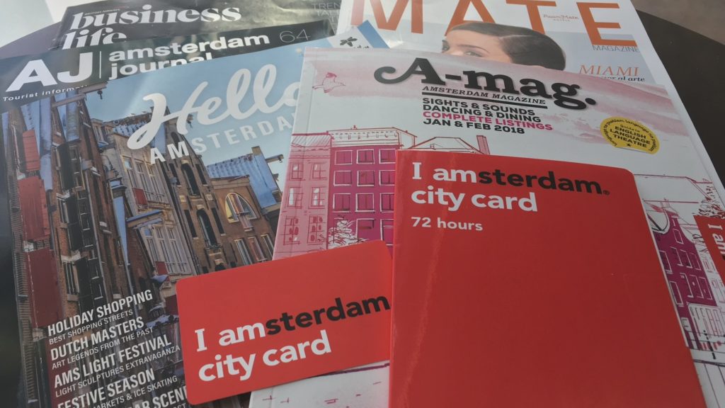 A weekend in Amsterdam - get around using the I Amsterdam city card