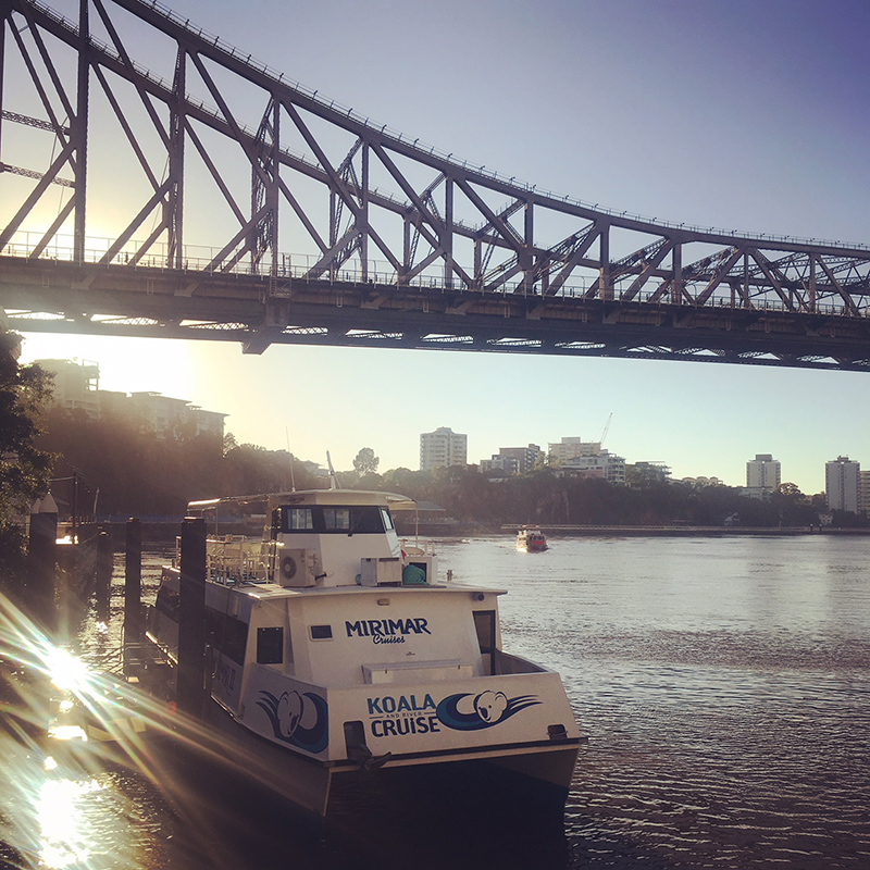 Brisbane to Gold Coast – the stunning Brisbane river