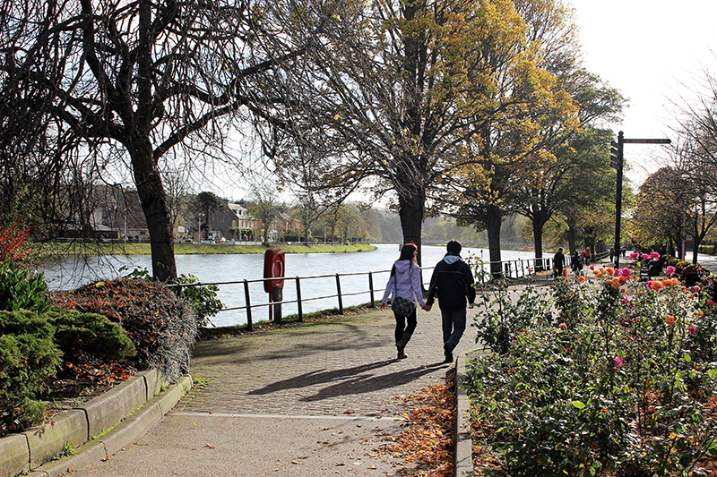 Things to do in Inverness - go exploring on foot either side of the River Ness