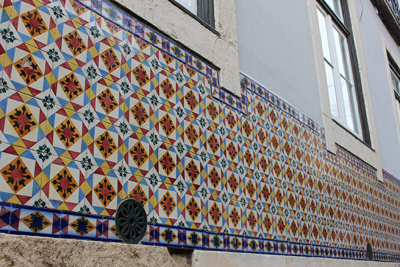 3 days in Lisbon - Azulejos tiles adorn many of the old walls of the city of Lisbon