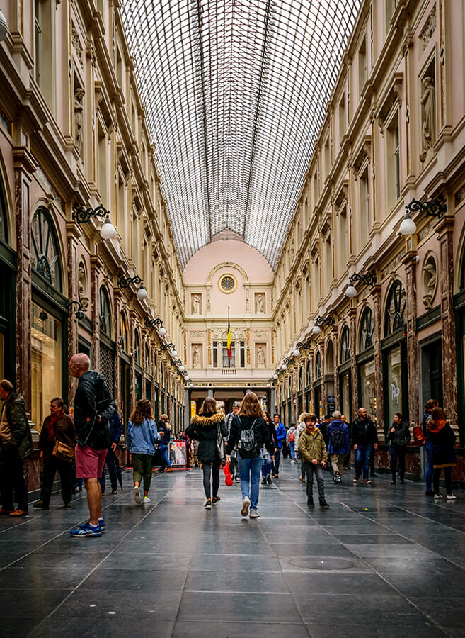 1 day in Brussels - Galeries St Hubert