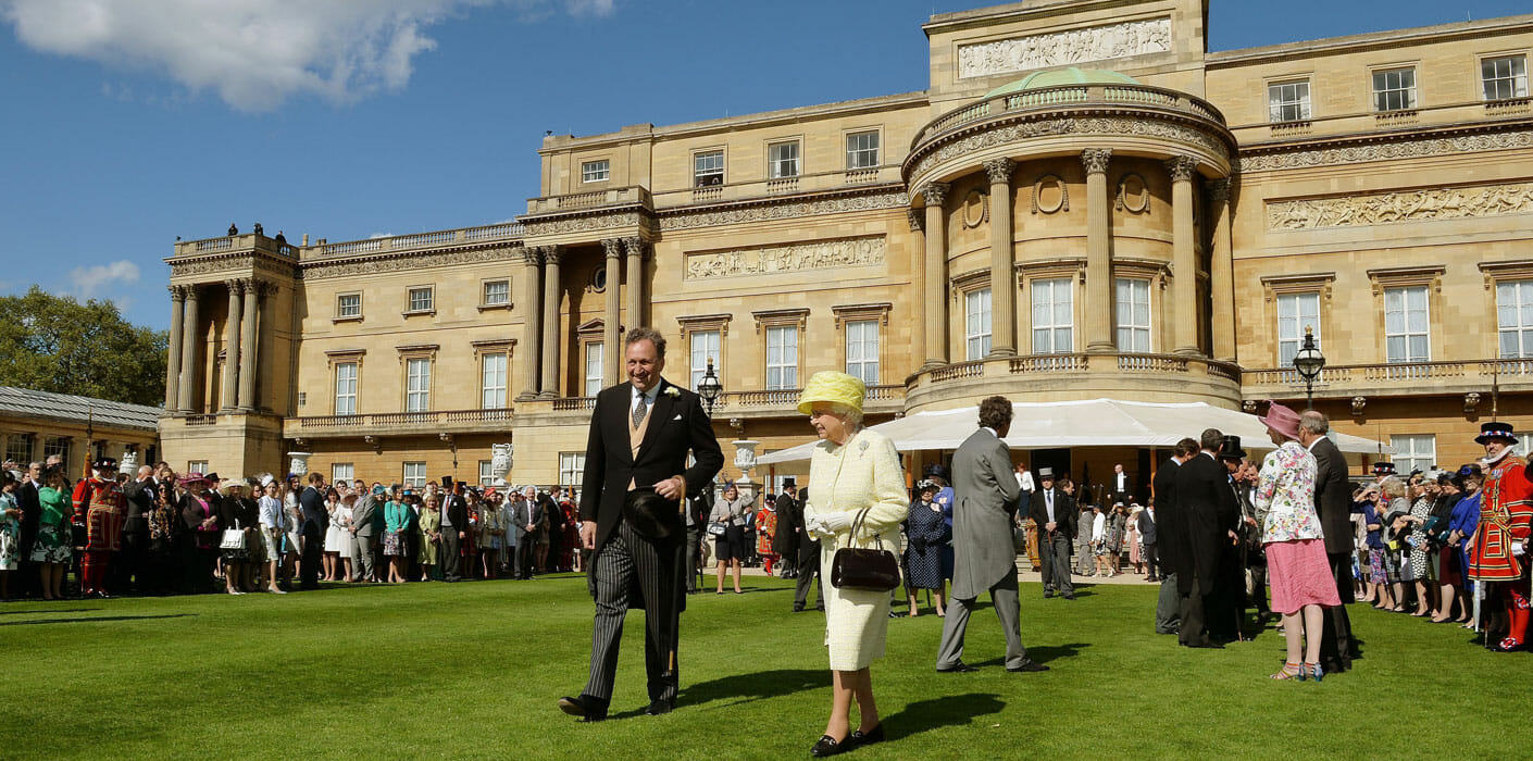 A Royal garden party invitation - hosted by the Queen at Buckingham Palace. Copyright royal.com