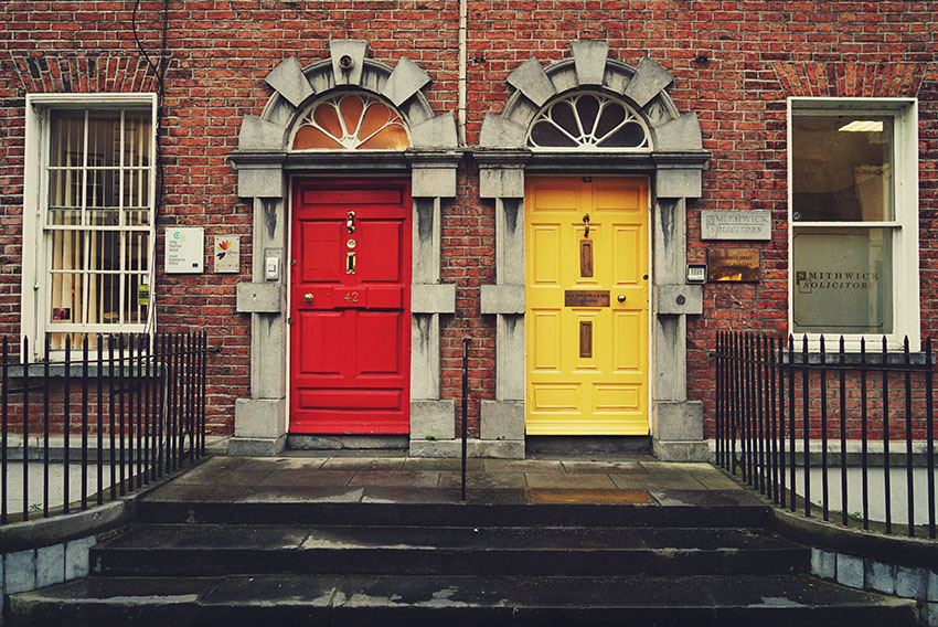 Hidden gems Dublin - wander the city streets for charming architecture