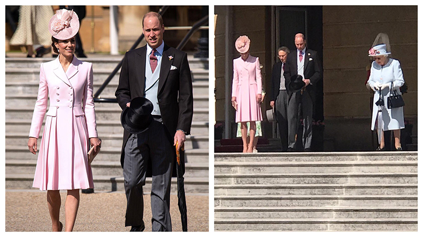 Queens Garden Party 2019 Kate and William