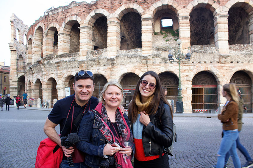 Wonderful Verona walking tour through key sites