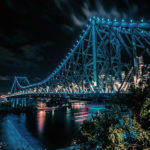 Brisbane river by night - live in Queensland's beautiful capital city