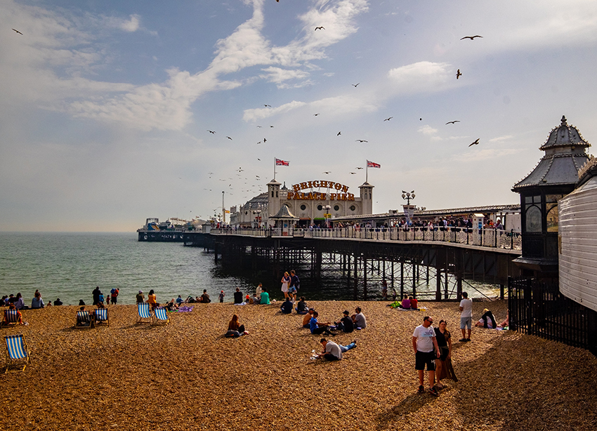 Brighton is great for a romantic break away